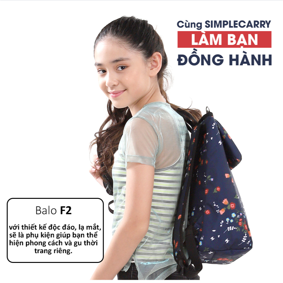 Balo thời trang nữ Simplecarry F2 bảo hành đến 10 năm