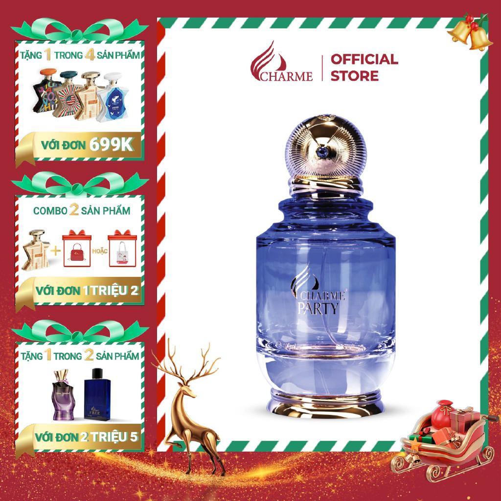 Nước hoa nữ thơm lâu, Charme Party, hương thơm quyến rũ, dành cho các buổi tiệc đêm, 100ml