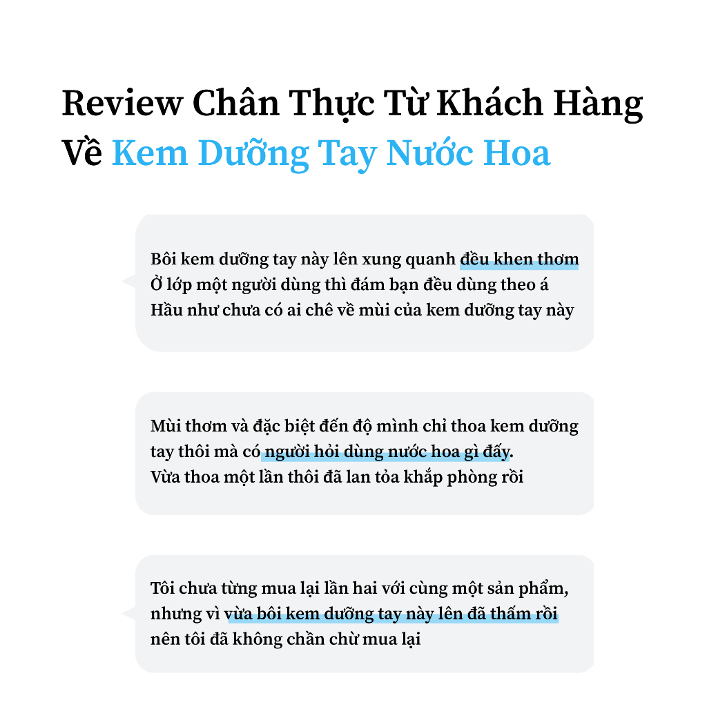 Kem dưỡng da tay mềm mại tự nhiên hương nước hoa duftndoft 50ml