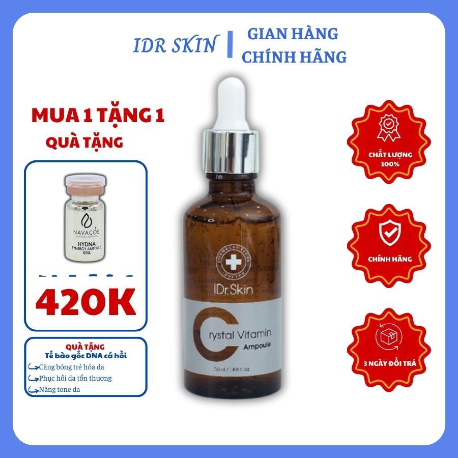 Tinh Chất Dưỡng Ẩm Và Sáng Da iDr.Skin Crystal Vitamin C Ampoule - 50ml