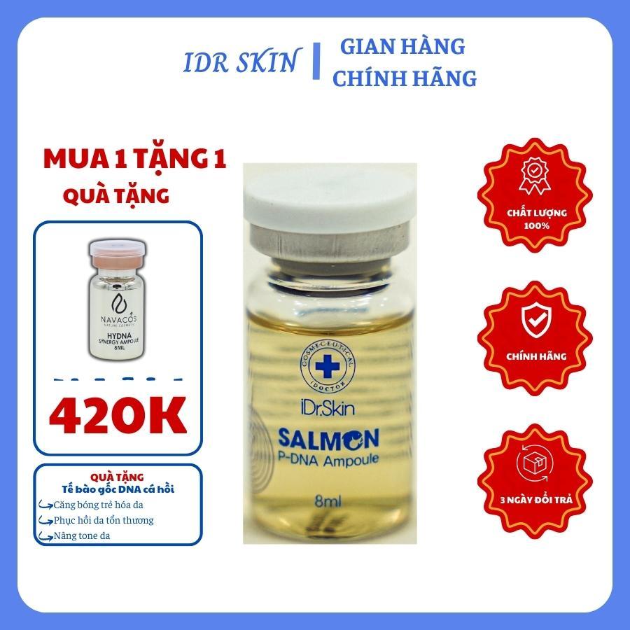 Tế Bào Gốc Căng Bóng DNA Cá Hồi iDr.Skin Salmon-P DNA Ampoule - 01 Ống x 8ml