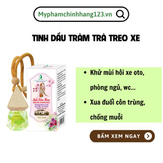 Tinh dầu nguyên chất tràm trà treo xe ,treo phòng, tủ quần áo Ngân Bình