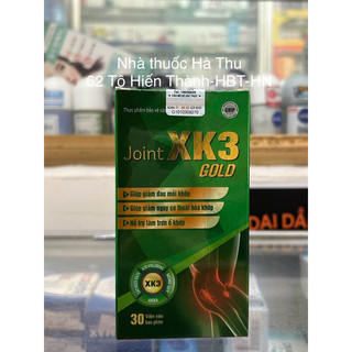Viên uống bổ khớpJoint XK3 - Hỗ trợ giảm  đau nhức, viêm khớp, hạn chế thoái hóa khớp