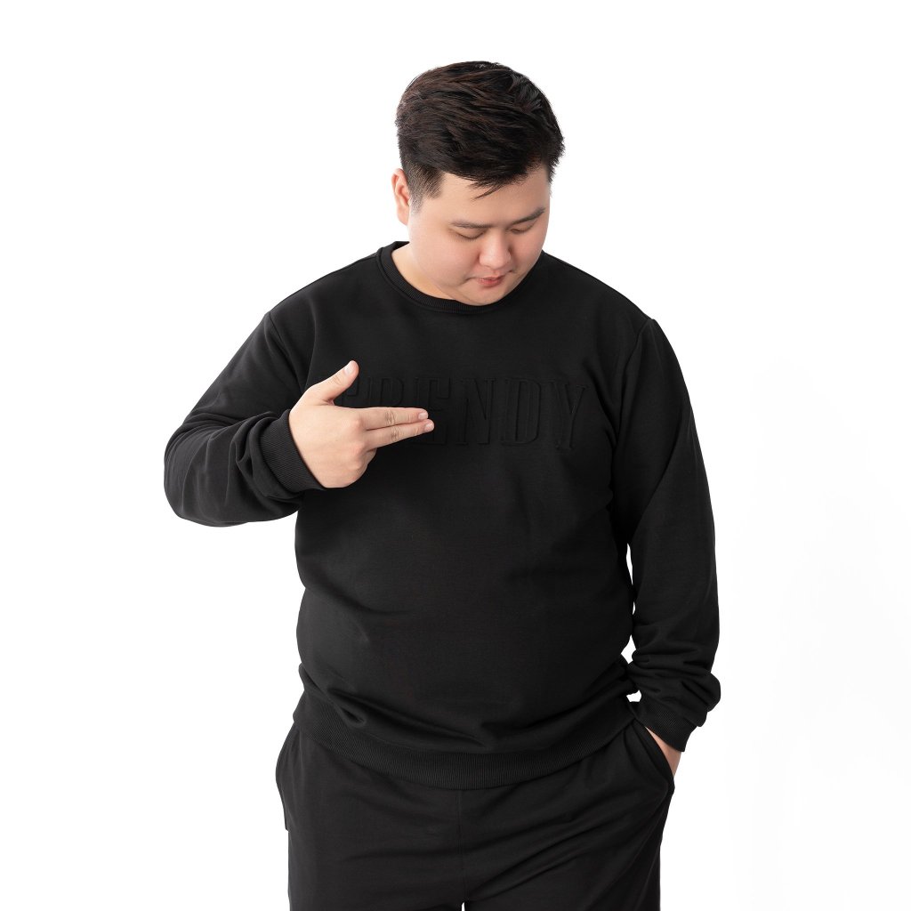 Áo Nỉ Hoodie Bigsize Nam 80-140KG AKYOO Cao Cấp Không Bai Xù- AN DAP NOI