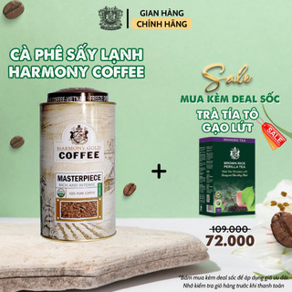 Cà phê sấy lạnh Mohodo Harmony Gold Coffee Cà Phê Hòa Tan Nguyên Chất Hương Vị Thơm Ngon Đậm Đà -  100g