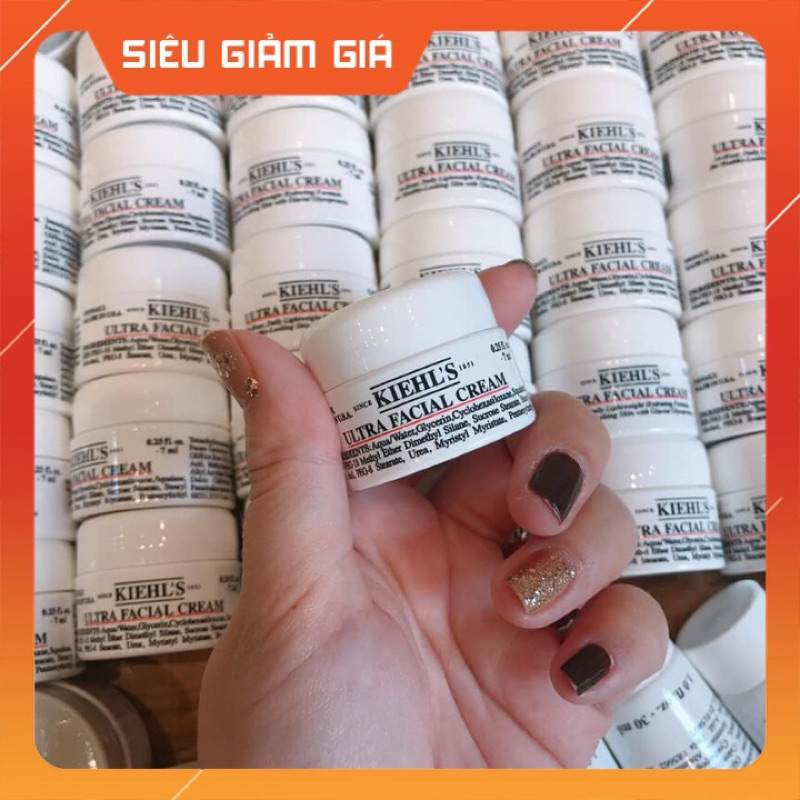Kem dưỡng ẩm Ultra Facial Cream Kie 7ml tách set đủ bill pháp