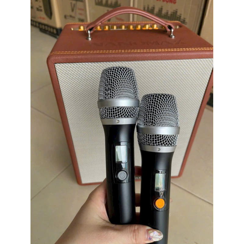 Loa Karaoke xách tay Nanomax K40 bass 20 cm, công suất lớn. Karaoke siêu hay