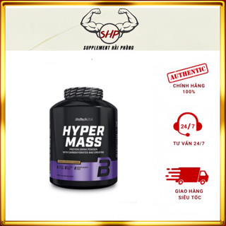 Sữa tăng cân nhanh hyper mass biotechusa hộp 4kg chính hãng nhập khẩu mỹ tại supplement hải phòng
