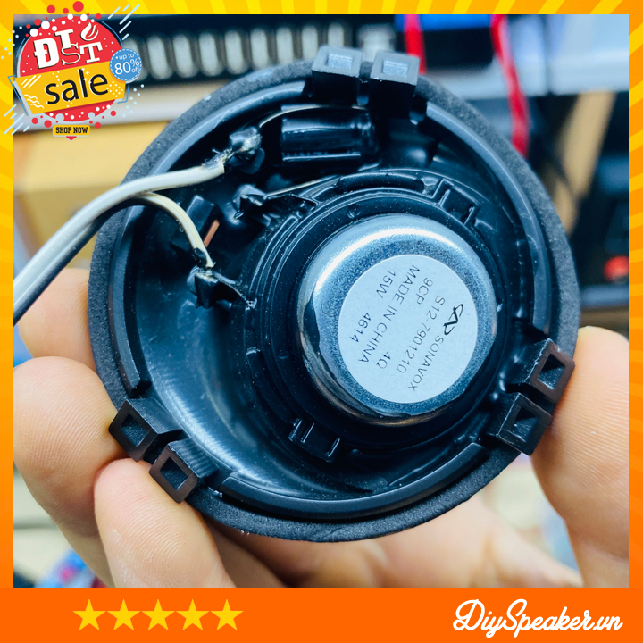 Loa treble lụa 1.25 inch 4Ohm 15W từ Neo có sẳn tụ 4.7uF dùng cho xe oto SONAVOX / DOME CHERY