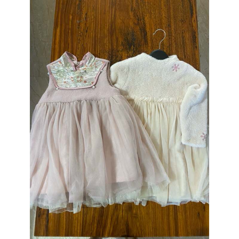 Combo 2đầm bé 13-15kg