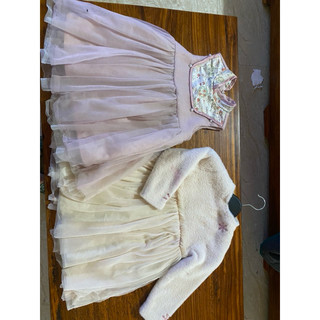 Combo 2đầm bé 13-15kg