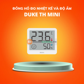 Đồng hồ đo nhiệt độ và ẩm kế duka th mini model 2023
