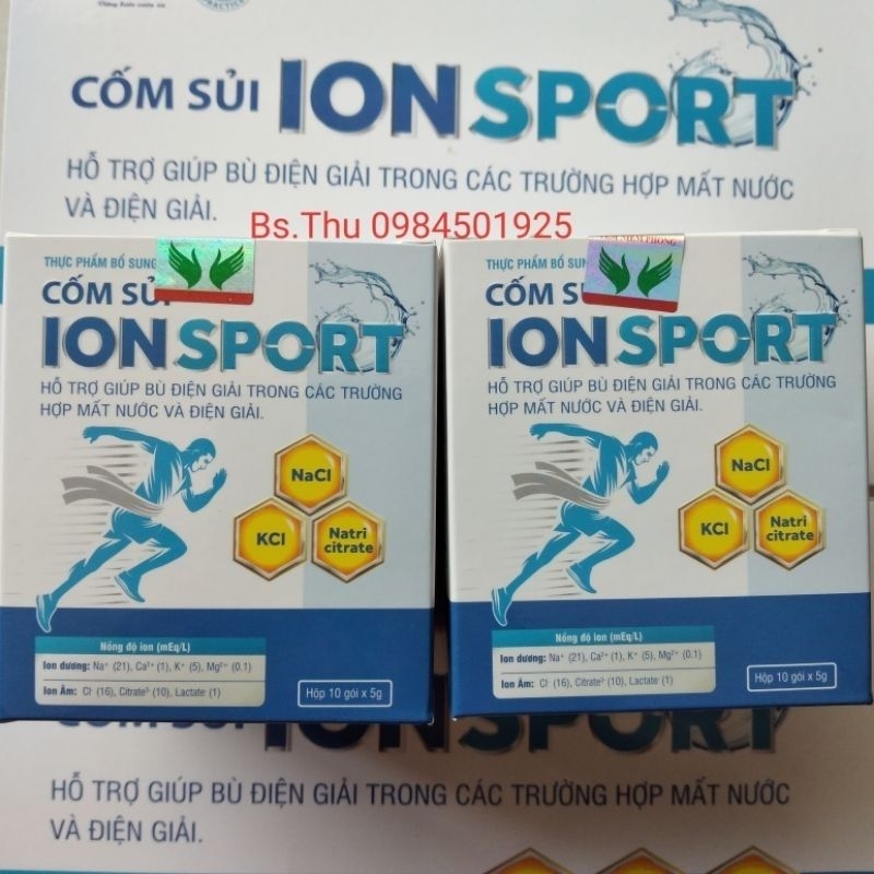 Cốm sủi Oresol Ion Sport  Ozerol Đại UY bù nước và điện giải