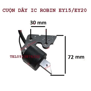 Cuộn dây Mobin đánh lửa IC MOBIN  máy Robin EY15, EY20 4HP 5HP