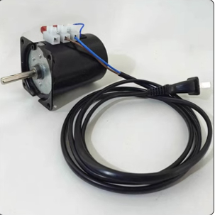 Động cơ Motor giảm tốc 220V 40W 70KTYZ 60W 80KTYZ trục 8mm, Mô tơ giảm tốc 220V làm lò nướng, băng tải, bảng quảng cáo - 28W 68ktyz trục 7mm - 5 vòng RPM