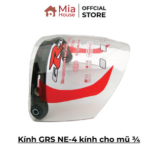 Kính gắn nón bảo hiểm hãng - kính grs ne-4 kính cho mũ ¾