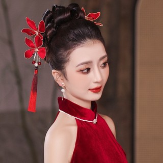 Set cài châm bướm đỏ(mới)