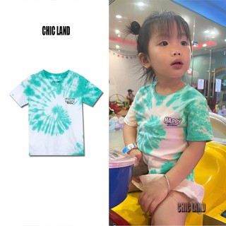 Áo thun trẻ em Chic Land - 100% Cotton nhuộm loang