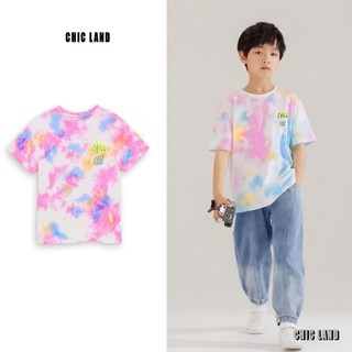 Áo thun trẻ em Chic Land - 100% Cotton nhuộm loang