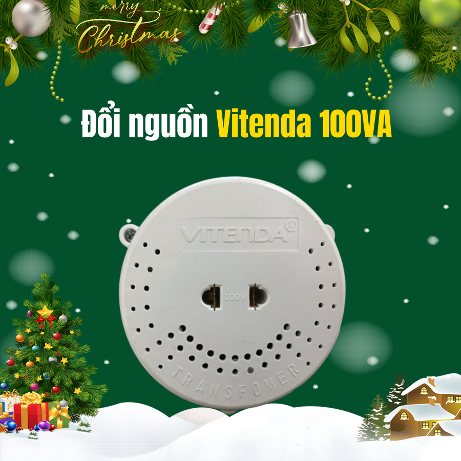 Bộ đổi nguồn Vitenda công suất 100w màu trắng dành lọc không khí