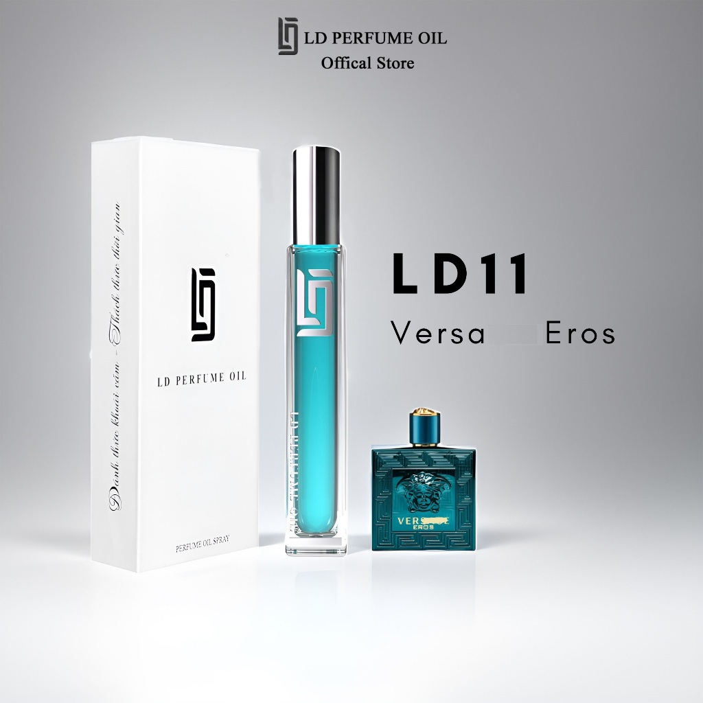 Nước Hoa Nam Tính LD PERFUME OIL Hương Veac Eos LD11, Tinh Dầu Thơm Nam Chai Mini 12ml
