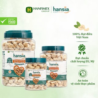 Hạt điều mật ong vừng hansia xuất khẩu đều hạt
