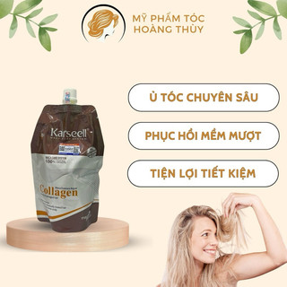 Dầu Hấp Ủ Tóc Phục Hồi Dưỡng Ẩm Kasell 500ml Thơm Mềm Mượt Khó Quên