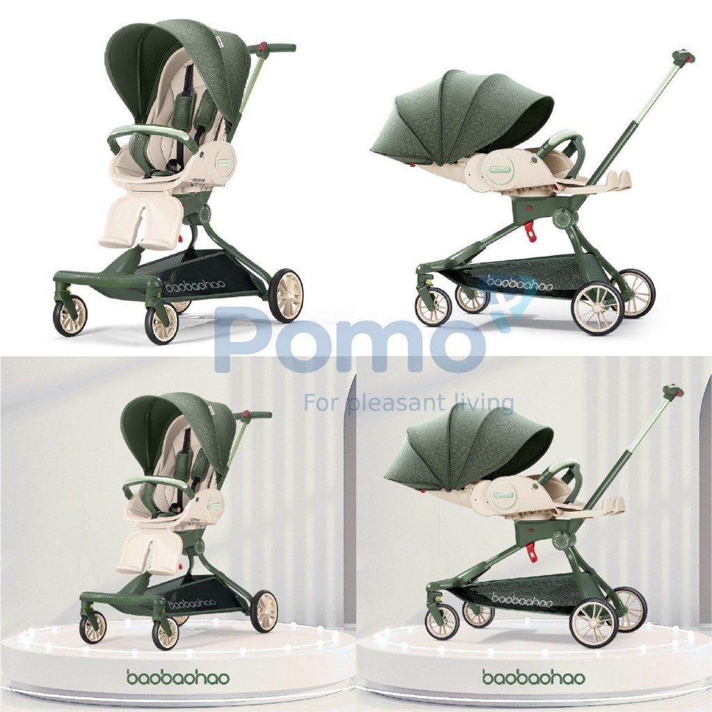 Xe đẩy gấp gọn Baobaohao V9 phiên bản mới nhất dautay