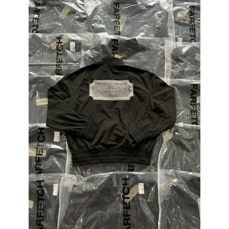 Áo khoác bomber - Dior - Basic Jacket logo thêu lưng new2023
