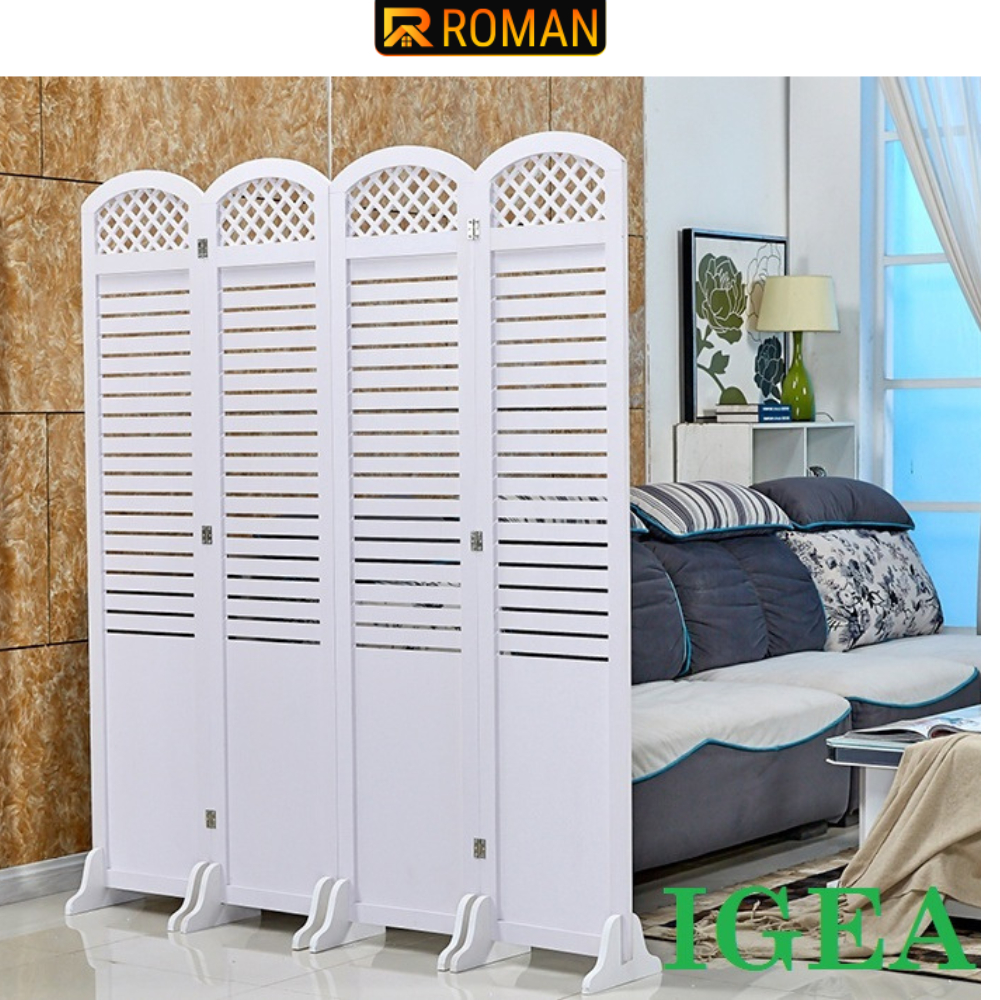 Bình phong sọc ngang, vách ngăn phòng hiện đại D40 thương hiệu ROMAN - IG475 (bán từ slg 2)
