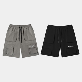 Quần Short Dù Túi Hộp Basic Teelab Local Brand Unisex Form Oversize PS059