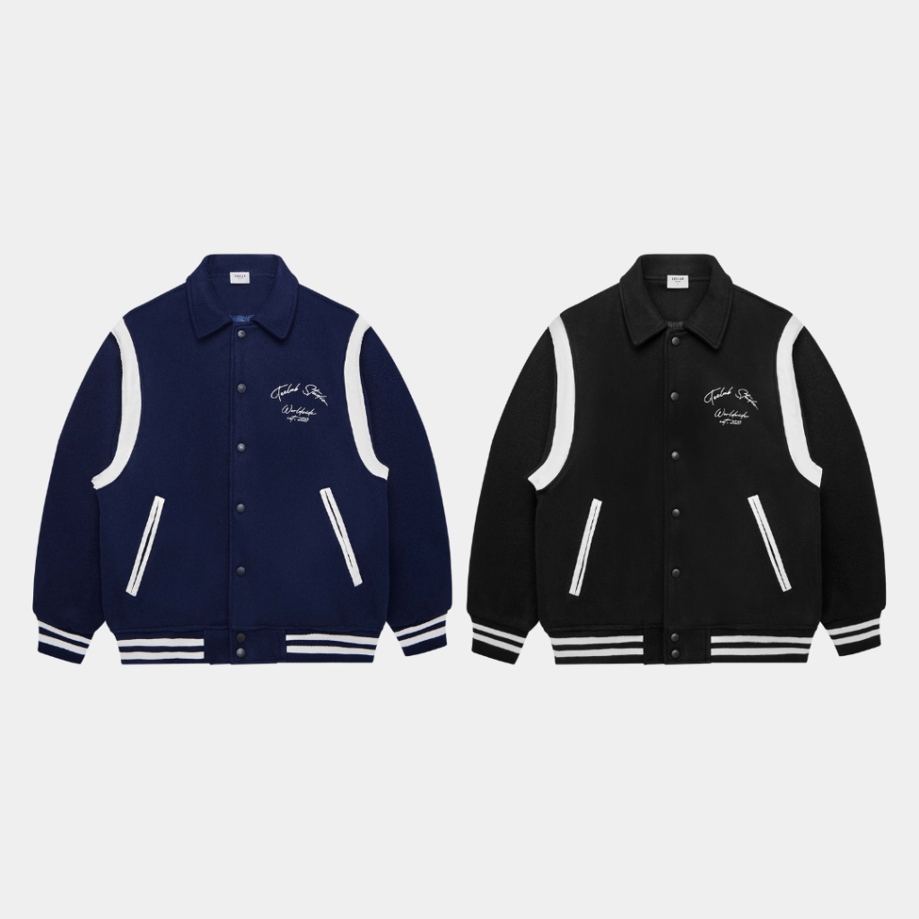 [New Arrival] Áo Khoác Varsity Teelab Local Brand Unisex Venera Vintage Jacket AK091