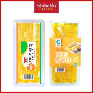 [SHIP HCM] Củ cải vàng cắt sợi cuộn kimbap 400g