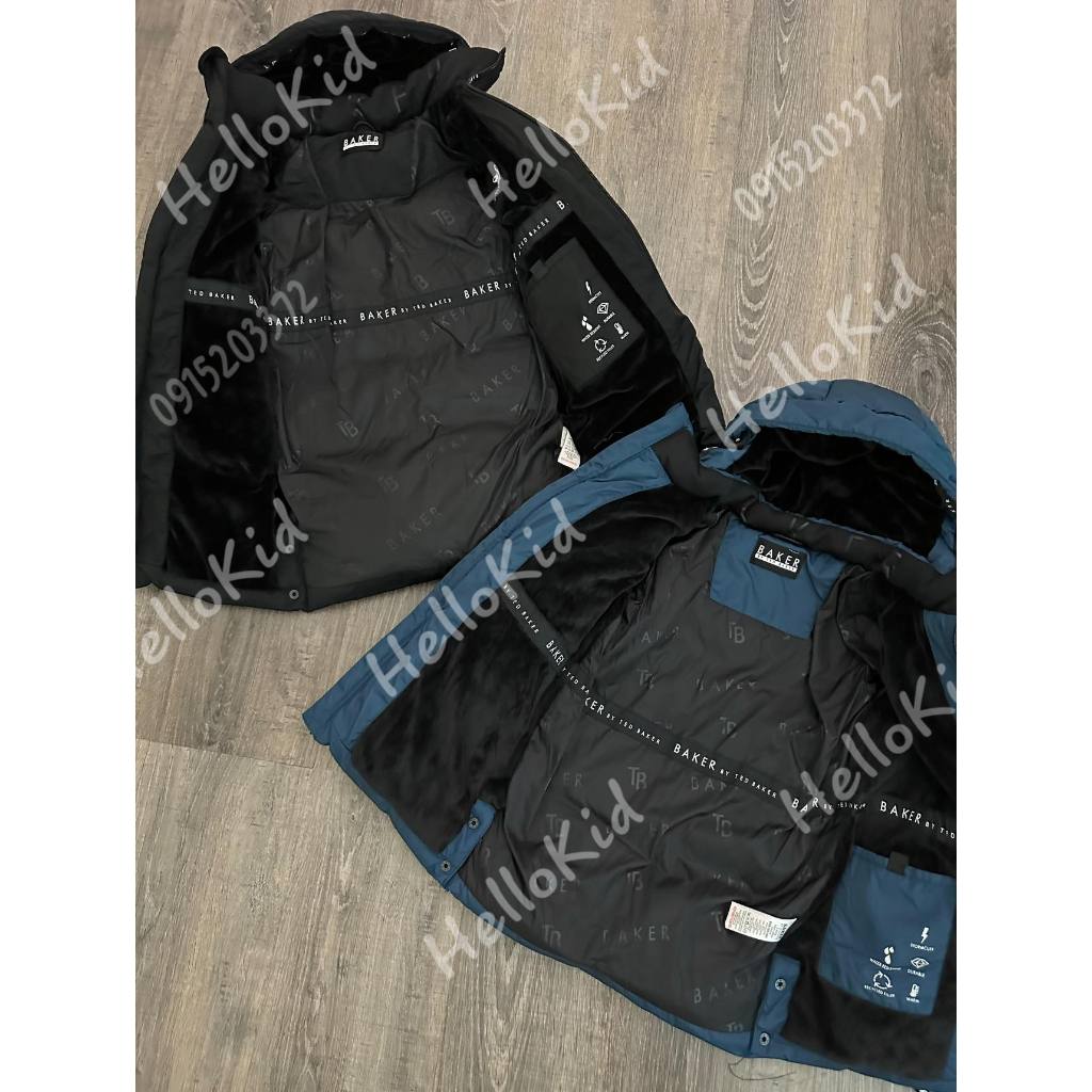 Áo khoác phao thân dài TEDBK Uk xịn cho bé