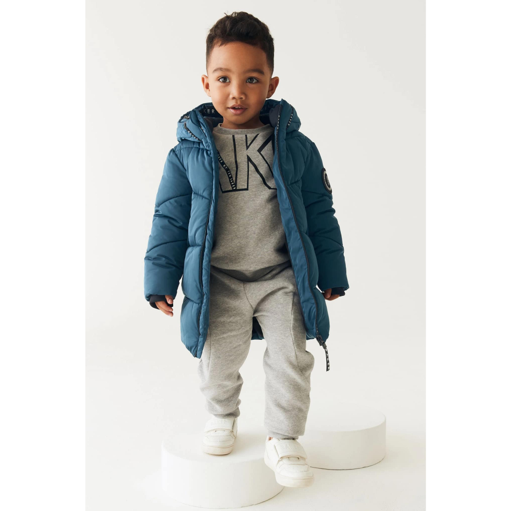 Áo khoác phao thân dài TEDBK Uk xịn cho bé