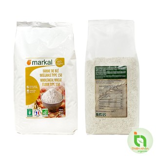 Bột Mì Nguyên Cám Hữu Cơ T150 Markal - Sima Bio 1kg