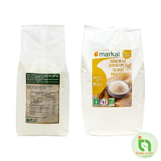 Bột Mì trắng hữu cơ đa dụng T55 Markal - Sima Bio 1kg