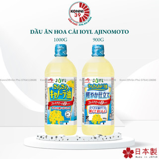 Dầu ăn hoa cải Ajinomoto 1000g và 900g hàng Nhật nội địa