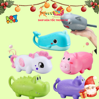 Đồ chơi phun nước cầm tay size lớn hình cá sấu, cá mập, nhiều hình ngộ nghĩnh cho bé thỏa sức vui chơi
