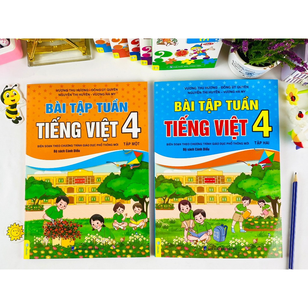 Sách - Bài Tập Tuần Tiếng Việt Lớp 4 - Biên Soạn Theo Chương Trình GDPT Mới - Cánh Diều - ndbooks