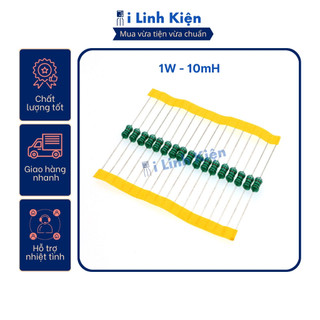 Cuộn cảm vạch 1w 0510 10mh đóng dây túi 10 chiếc.