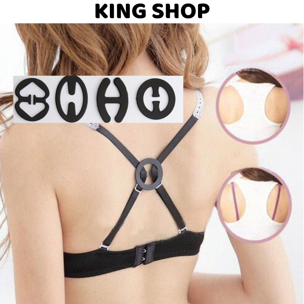 Móc chỉnh dây áo tàn hình Hàn quốc chống trượt Kingshop - 0484