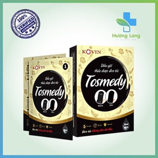 Dầu gội thảo dược đen tóc TOSMEDY 30ml, an toàn, lành tính