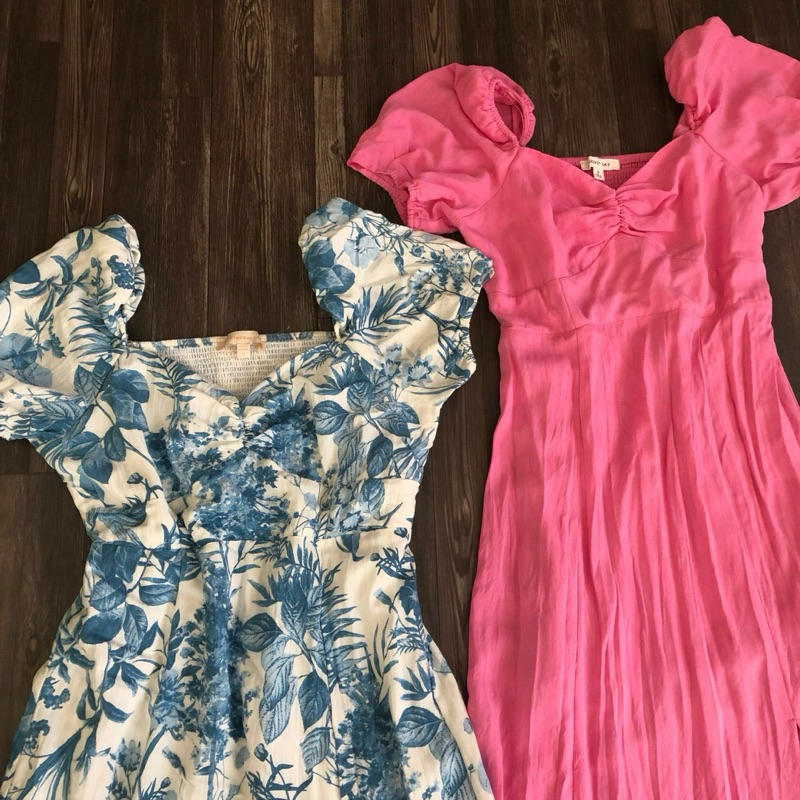 Đầm linen Blue Pepper