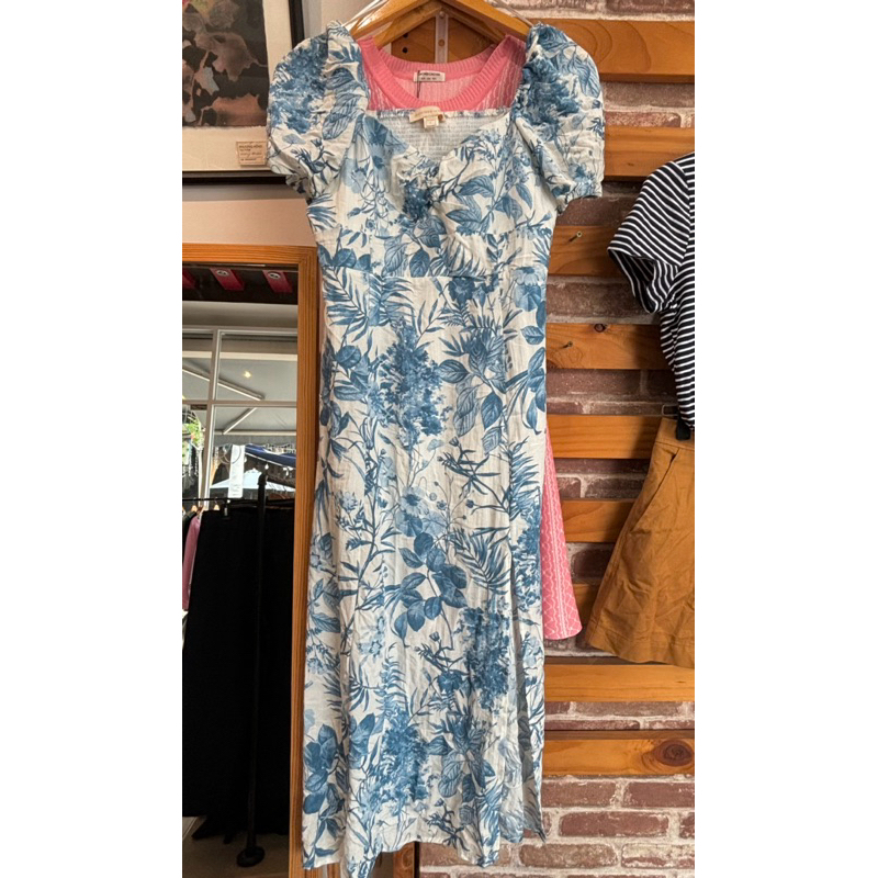 Đầm linen Blue Pepper