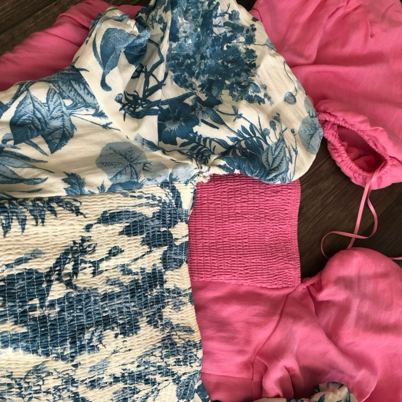 Đầm linen Blue Pepper