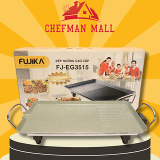Bếp nướng điện không khói cao cấp Chefman/Fujika chính hãng bảo hành 12 tháng, Bếp nướng đa năng