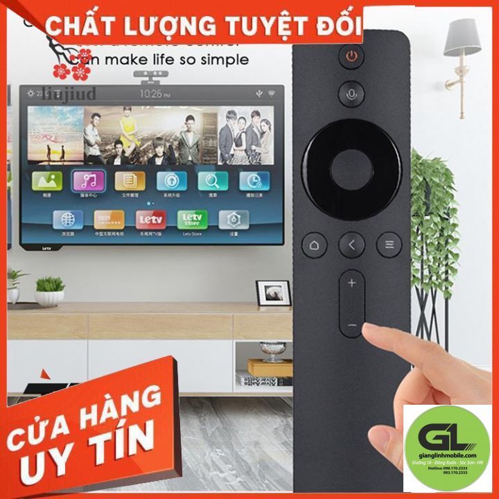 Remote Điều khiển giọng nói TV Xiaomi- TẶNG 2 PIN