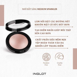 Nhũ bắt sáng dành cho mặt,body Medium Sparkler Highlighter Inglot