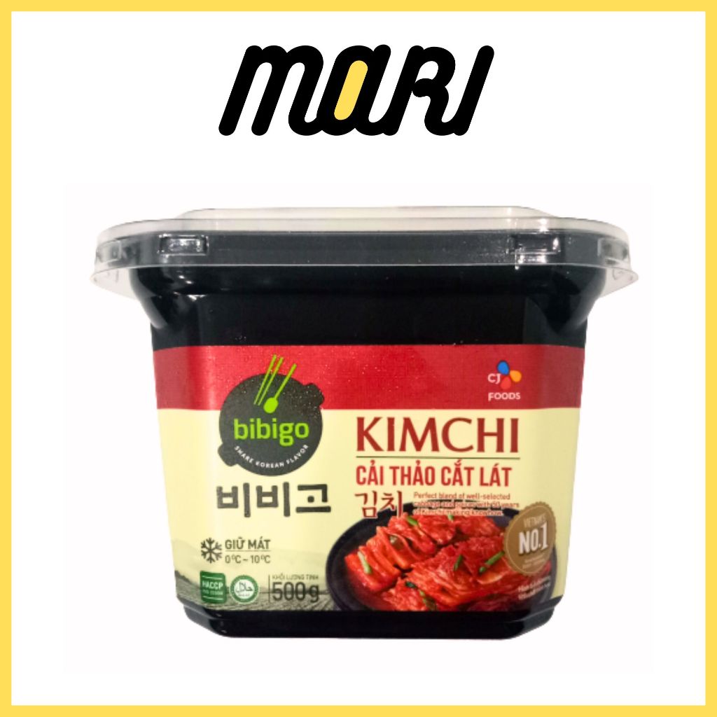 Kim chi cải thảo cắt lát Ông Kim's Bibigo/Pulmuone